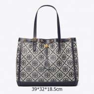 토리버치 여성 토트 백 jacquard 패브릭 80644 405 9