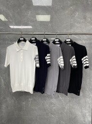 톰브라운 니트 폴로 반팔