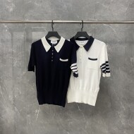 톰브라운 폴로 반팔 티셔츠