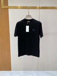 구찌 GUCCI 심플 캐주얼 코튼 남녀 반팔 티