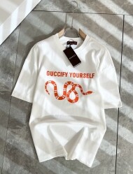 구찌 GUCCI 트렌디 캐주얼 박시 남녀 반팔 티