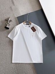 로로피아나 Loro Piana 클래식 로고 심플 캐주얼 남녀 반팔 티