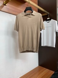 로로피아나 Loro Piana 신상 빈티지 남성 폴로 반팔