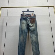 구찌 GUCCI 클래식 워싱 빈티지 남성 청바지