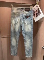 아르마니 Armani 심플 데일리 캐주얼 남자 청바지