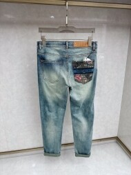 디올 DIOR 클래식 빈티지 스판 남성 청바지