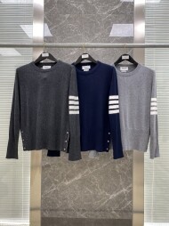 톰브라운 캐시미어 풀오버 니트