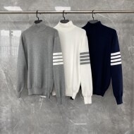 톰브라운 목폴라 니트