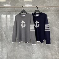 톰브라운 라운드 니트