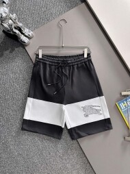 버버리 Burberry 자수 클래식 캐주얼 남녀 반바지