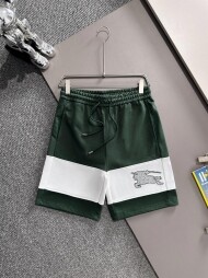 버버리 Burberry 자수 클래식 캐주얼 남녀 반바지