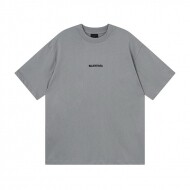 발렌시아가 BALENCIAGA 자수 워싱 구제 남녀 반팔 티