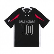 발렌시아가 BALENCIAGA NBA 콜라보레이션 농구 패션 남녀 반팔 티셔츠