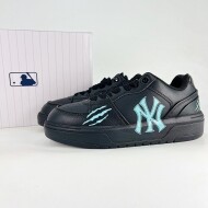 MLB 트렌디한 로우탑 다이마루 키높이 캐주얼 스니커즈 조깅화 3ASXCA12N