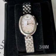 엠포리오아르마니 신포니아 자개 메탈시계 AR11706