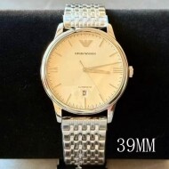 엠포리오아르마니 미니멀리스트 오토매틱 메탈시계 AR60082