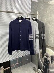 톰브라운 폴로 카디건