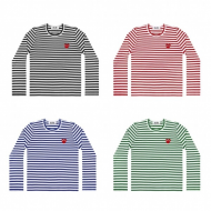 꼼데가르송보더 커플 티셔츠