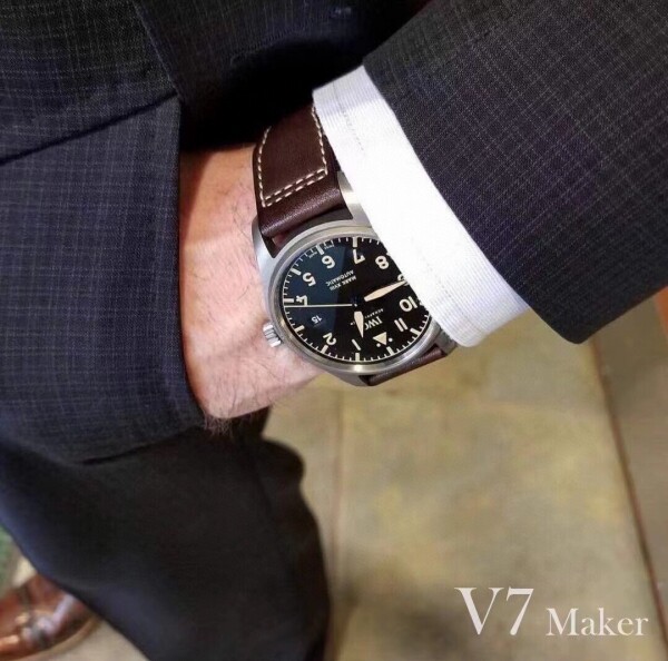위핑,IWC 파일럿 마크 XVIII 헤리티지 40mm D IW327006