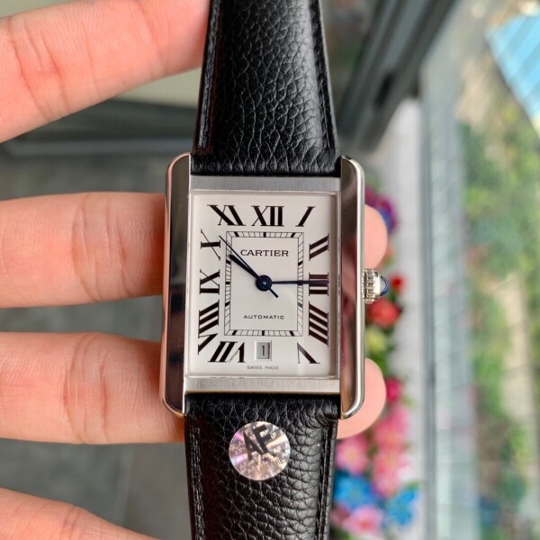 위핑,까르띠에 Cartier 남성용 W5200027 오토매틱 디스플레이 블랙 워치 41MM*31MM 시계