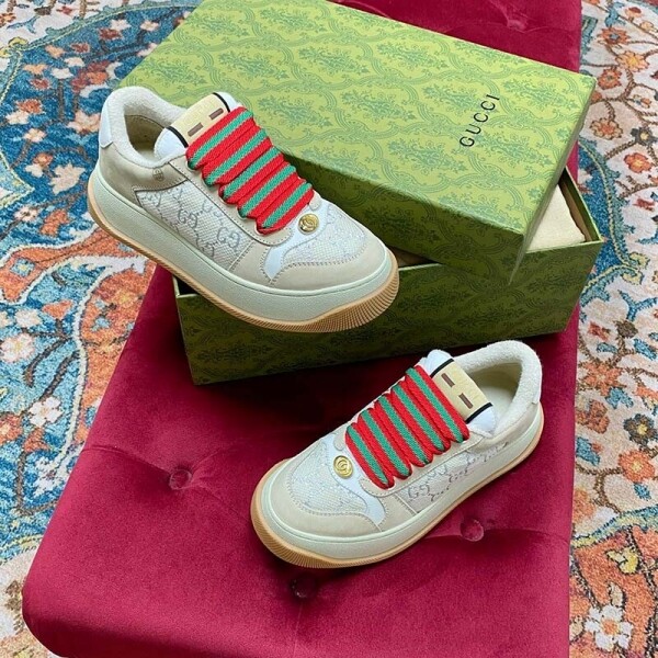위핑,구찌 스크리너 스니커즈 750633 FAB4S 9058