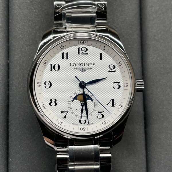 위핑,론진 마스터 컬렉션 싱글 문페이즈 40MM L2.909.4.78.6