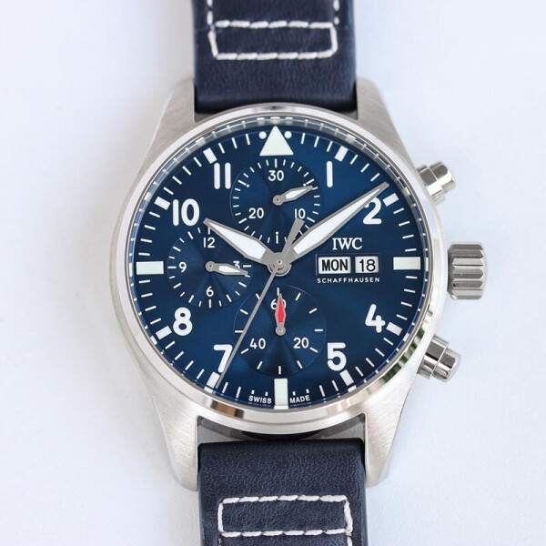 위핑,IWC 파일럿 크로노그래프 41mm 시계 IW388101