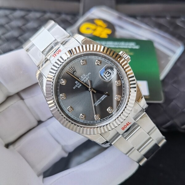위핑,로렉스 Datejust  오이스터스틸과 화이트 골드 41mm 시계 M126334-0005