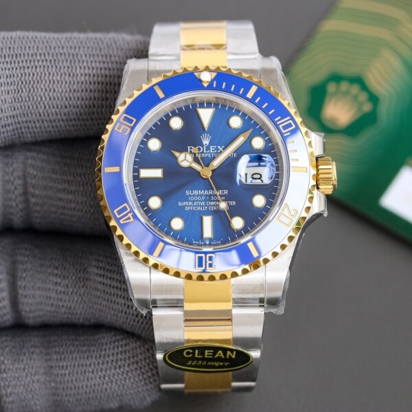 위핑,롤렉스 서브마리너 청콤 41mm 시계 126613LB
