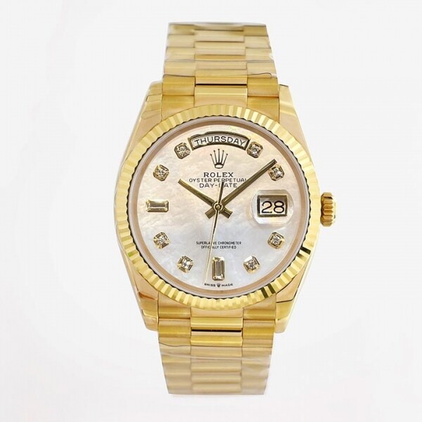 위핑,롤렉스 데이데이트 36mm DayDate 남여공용 시계 M128238-0081