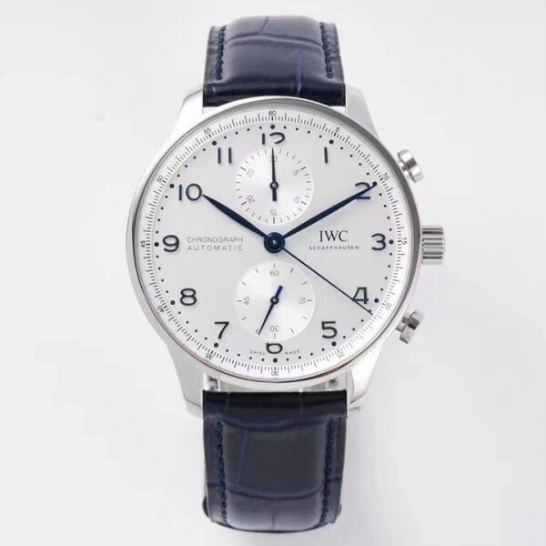 위핑,IWC 아이더블유씨 포르투기저 크로노그래프 41mm 시계 2칼라 IW371445