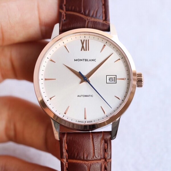 위핑,몽블랑 meisterstuck 오토매틱 40mm 시계 2칼라 U0111624