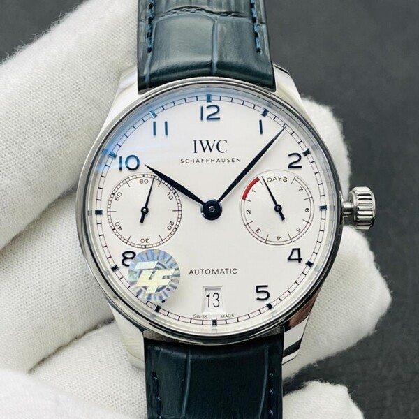 위핑,IWC 포르투기저 크로노그래프 블루핸즈 42.3mm 시계 IW500705