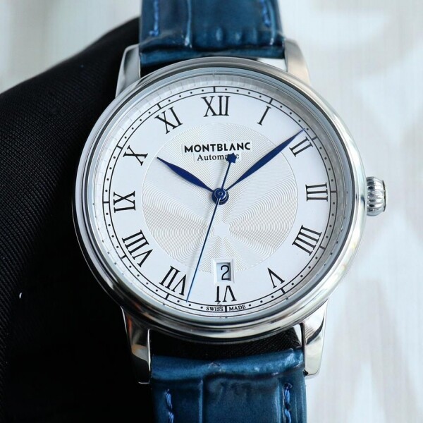 위핑,몽블랑 MONTBLANC 오토매틱 데이트 42MM 스타 레거시 남성용 금장 은장 시계 U0119956