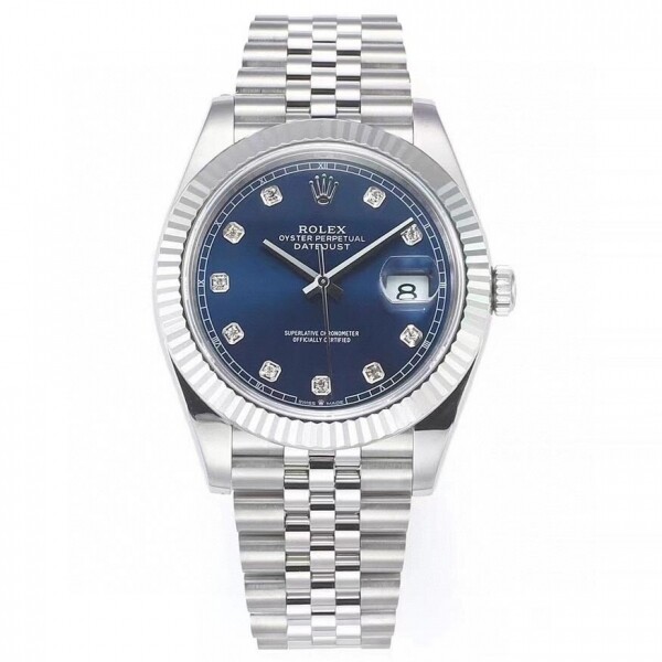 위핑,롤렉스 데이저스트 41mm 다이아몬드 블루 블랙 2 칼라 M126334-0016