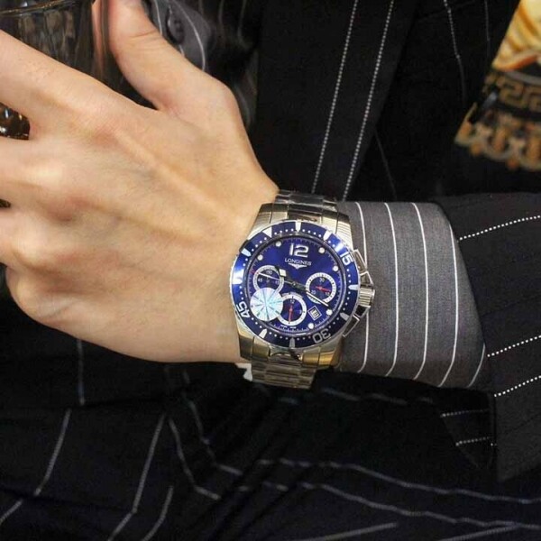 위핑,[LONGINES] 론진 시계 Ex-Display HydroConquest Ceramic Men’s 43mm Swiss Automatic L3.883.4.96.6