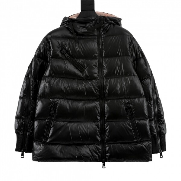위핑,몽클레어 Moncler 사선 지퍼 후드패딩 여성용 093469090568950999