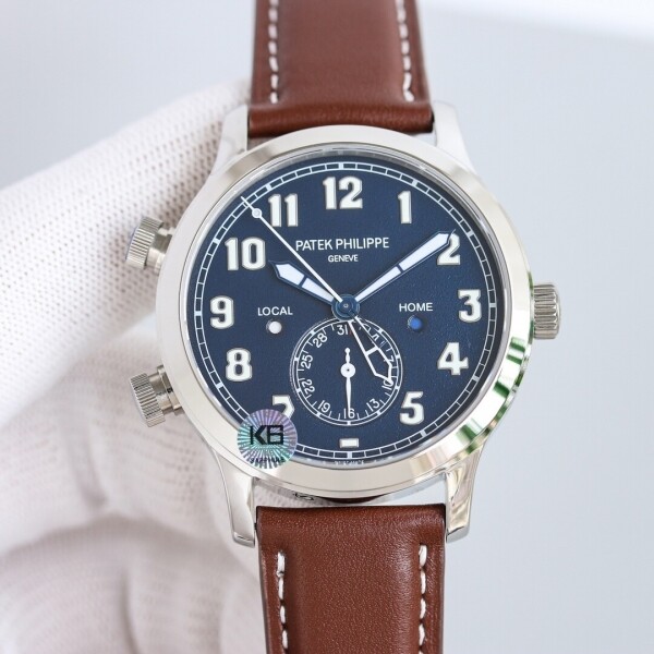 위핑,파텍 필립 Complications 18kt 오토매틱 다이얼 42mm 시계 파텍 7234G 001