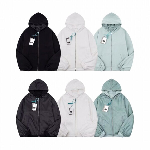 위핑,DIOR 디올 꾸뛰르 리버서블 후드 트랙 자켓 3칼라 313J232A0531