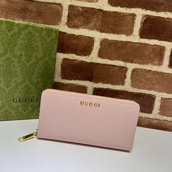 위핑,구찌 GUCCI 스크립트 지퍼 장지갑 3칼라 772642
