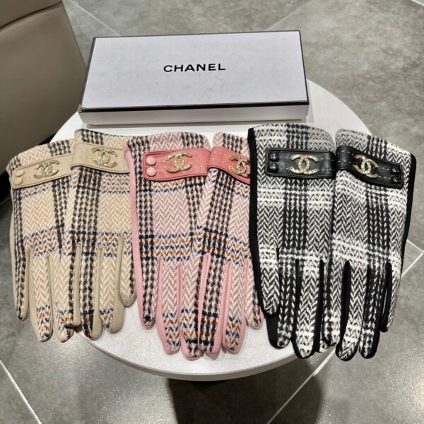 위핑,샤넬 여성 장갑 3칼라 2