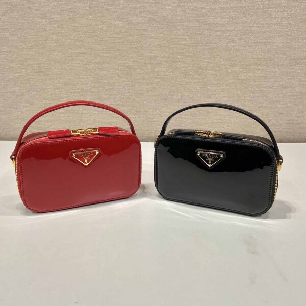 위핑,PRADA 프라다 페이턴트 미니백 2칼라 1BH206