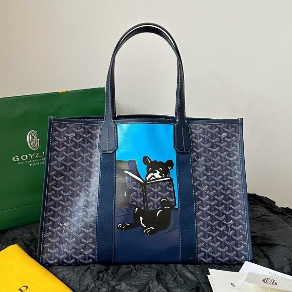 위핑,GOYARD 고야드 토트백 Villette Tote Bag MM 4칼라 VILLETMMLTY12CL12X