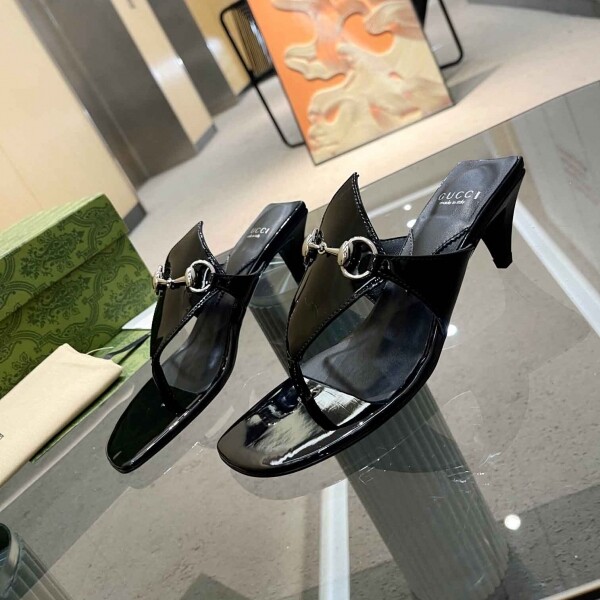 위핑,구찌 GUCCI 홀스빗 레더 힐 4칼라 764197 CQX109022