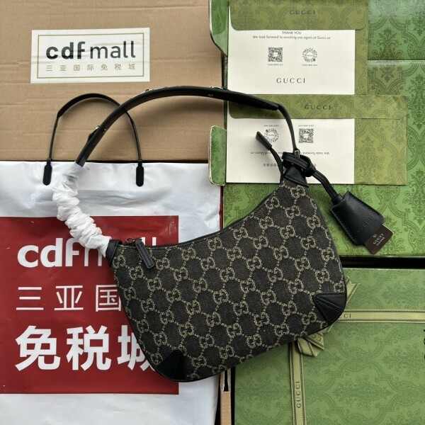 위핑,24 SS 구찌 Ophidia GG 오피디아 코튼 블랙 미니 숄더백 658551 FAC2F 8450