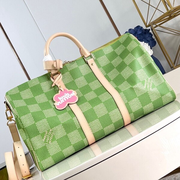 블링크,루이비통 남성 가방 Keepall 반둘리에 50 Bag 2칼라 N40667