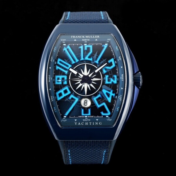 위핑,프랭크 뮬러 44mm 시계 6칼라 YACHTING V45 SC DT