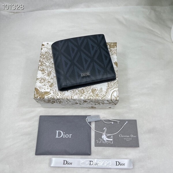 위핑,DIOR 디올 남성 반지갑 CD 다이아몬드 2ESBH027DCO
