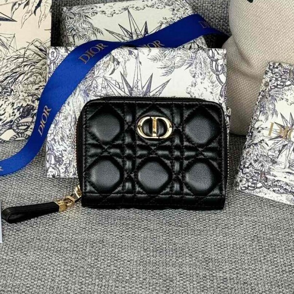 위핑,디올 DIOR 카로 컴팩트 지퍼 지갑 까나쥬 샌드 5칼라 S5032UWHC