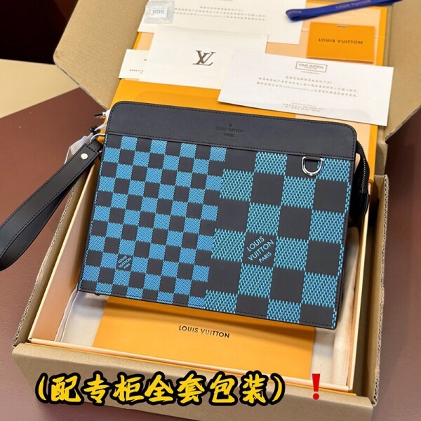블링크,루이비통 Louis Vuitton 여성클러치백 스탠딩 파우치 2칼라 N60449
